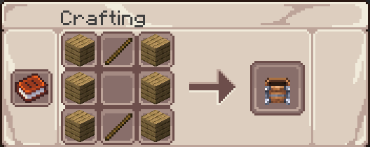 Empty Supply Crate crafting recipe